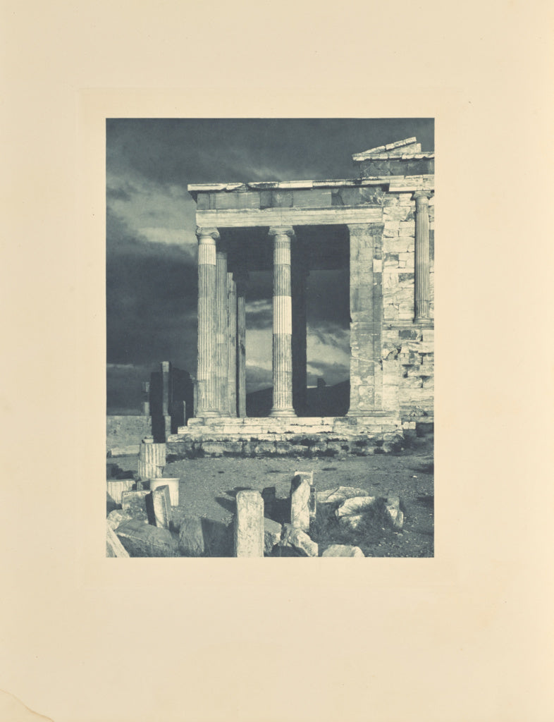 Frédéric Boissonnas:Le Portique Nord de l'Erectheion, Poster Print Wall Art