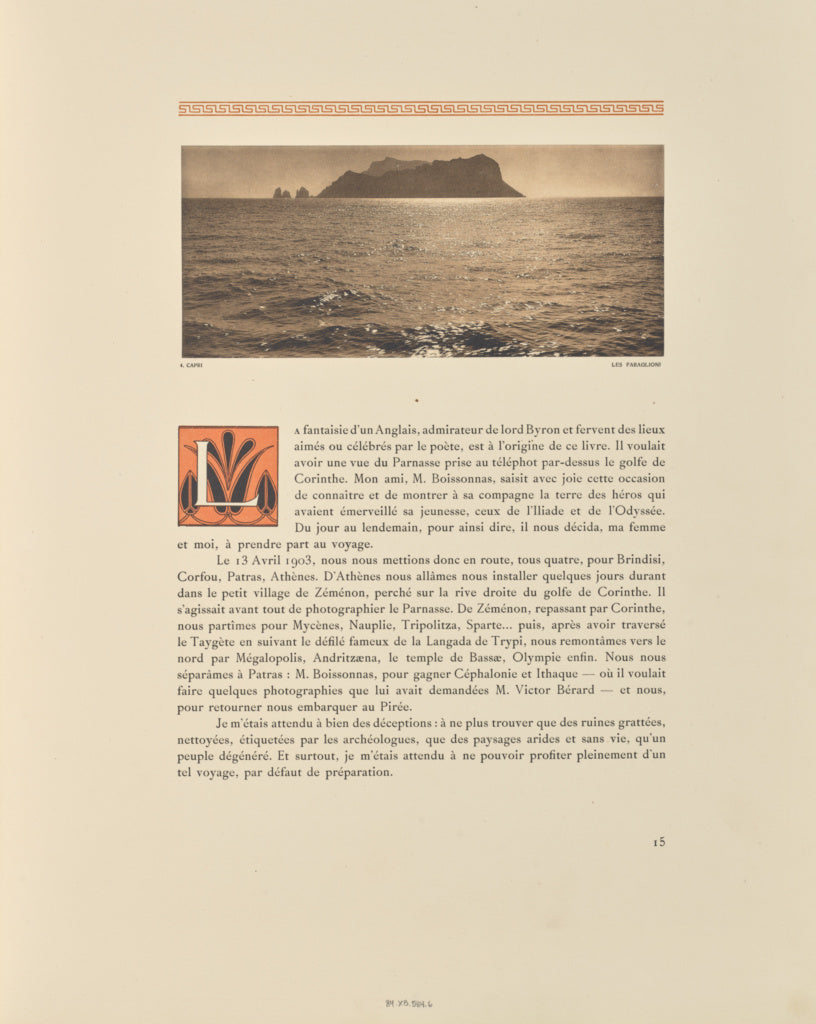 Frédéric Boissonnas:Capri. Les Faraglioni, Poster Print Wall Art