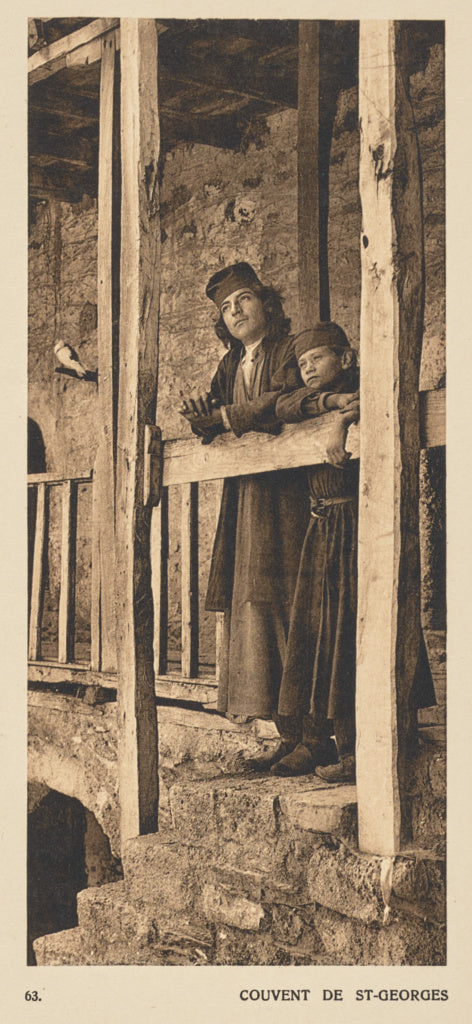 Frédéric Boissonnas:Couvent de St-Georges, Poster Print Wall Art