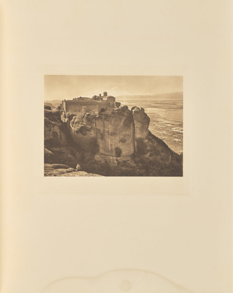 Frédéric Boissonnas:Le couvent de St-Etienne aux Météore, Poster Print Wall Art