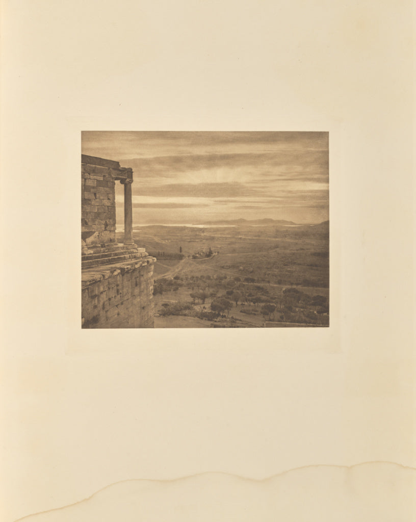 Frédéric Boissonnas:Du haut des Propylées, Poster Print Wall Art