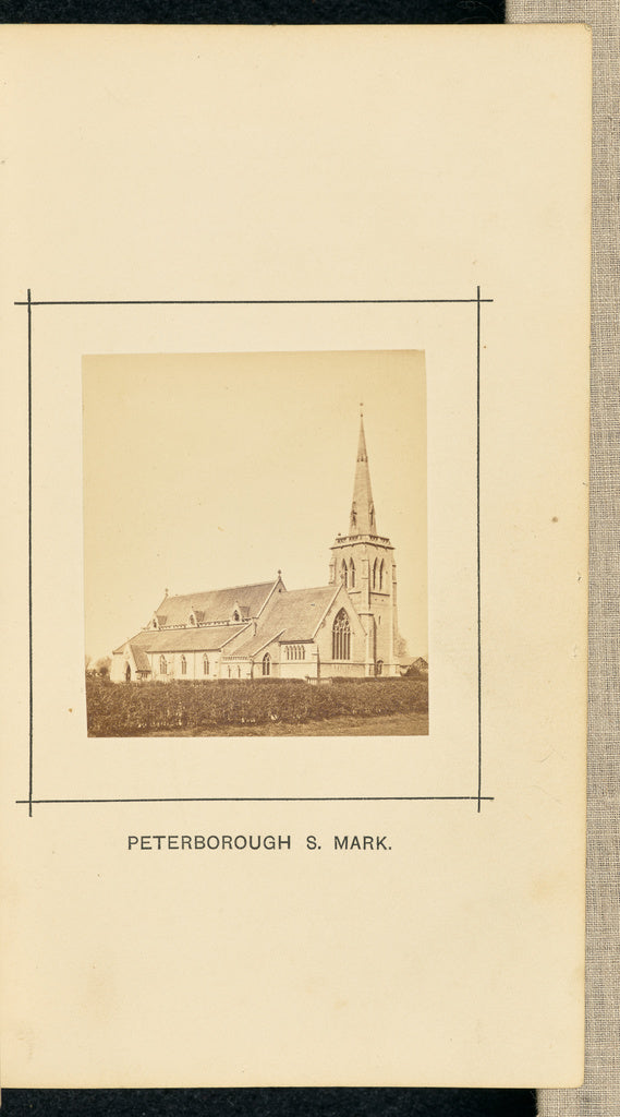 William Ball:Peterborough, St. Mark,16x12"(A3)Poster