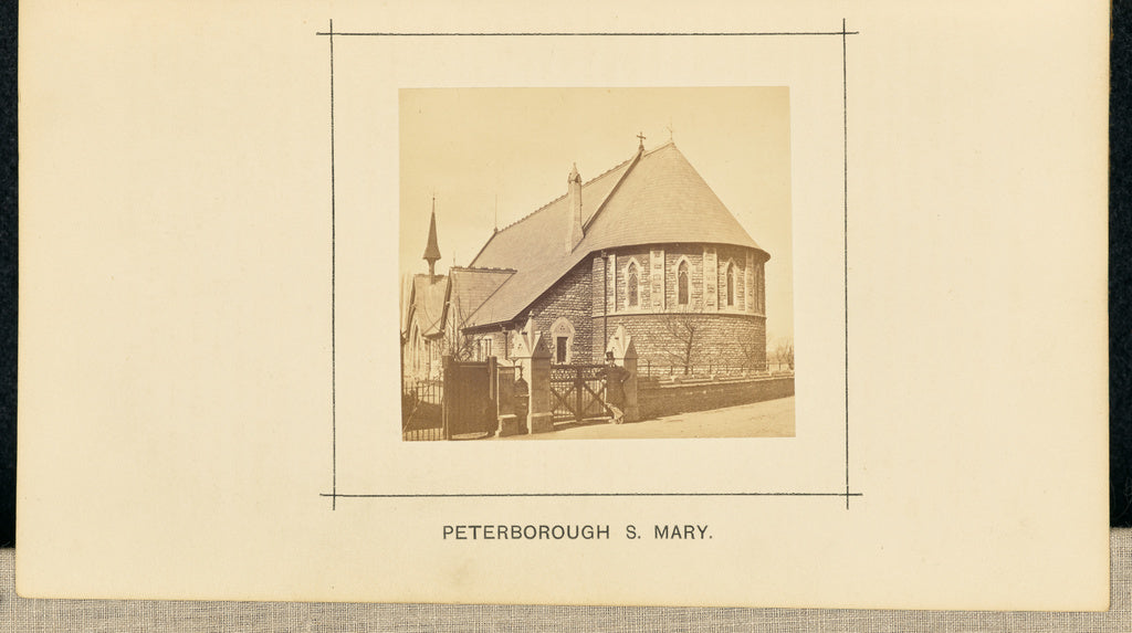 William Ball:Peterborough, St. Mary,16x12"(A3)Poster