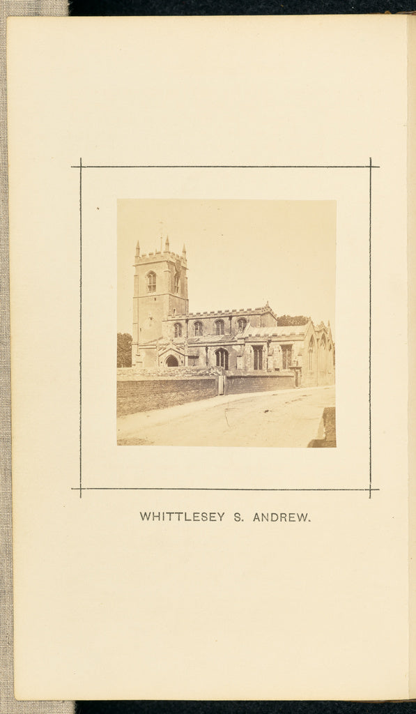 William Ball:Whittlesey, St. Andrew,16x12"(A3)Poster