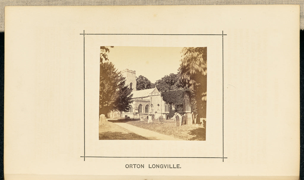 William Ball:Orton Longueville,16x12"(A3)Poster