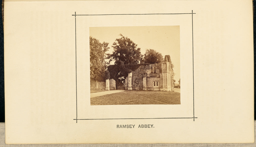 William Ball:Ramsey Abbey,16x12"(A3)Poster