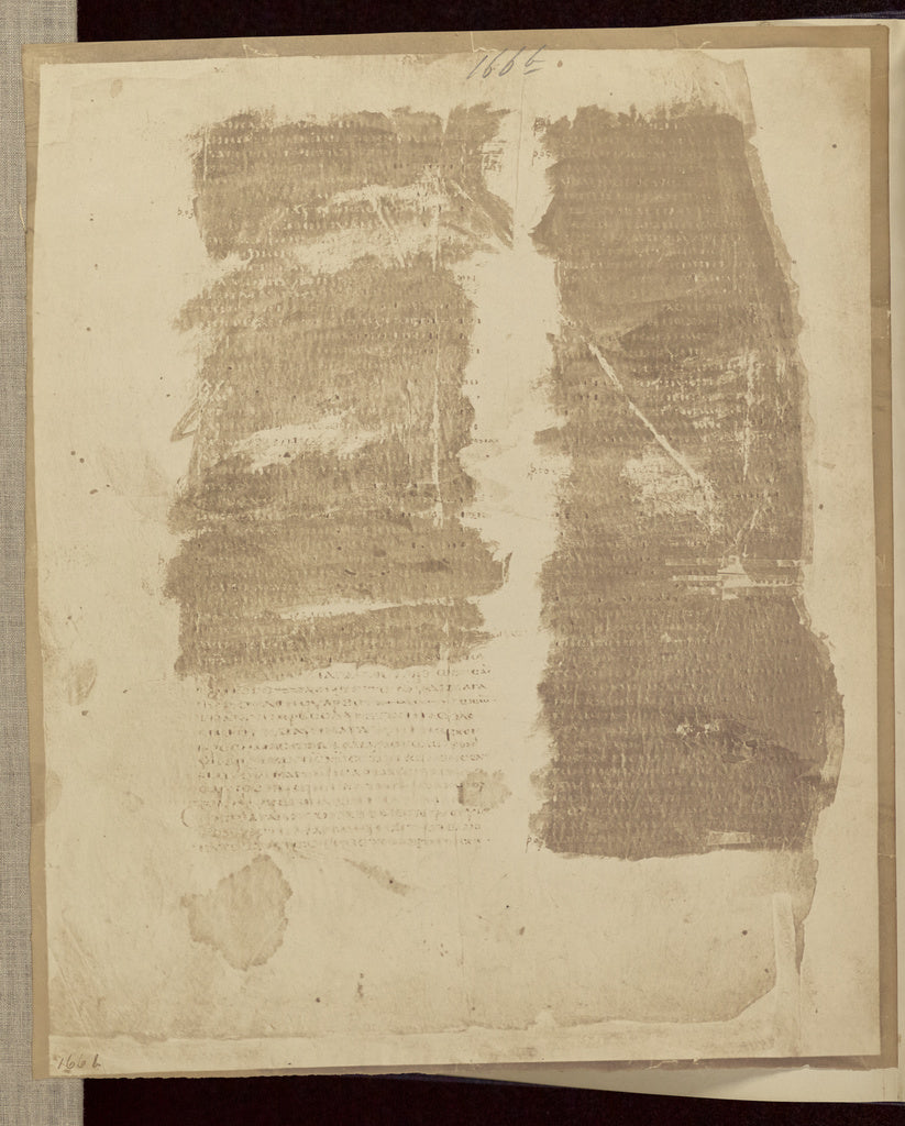 Roger Fenton:[Folio 166, Verso], Poster Print Wall Art