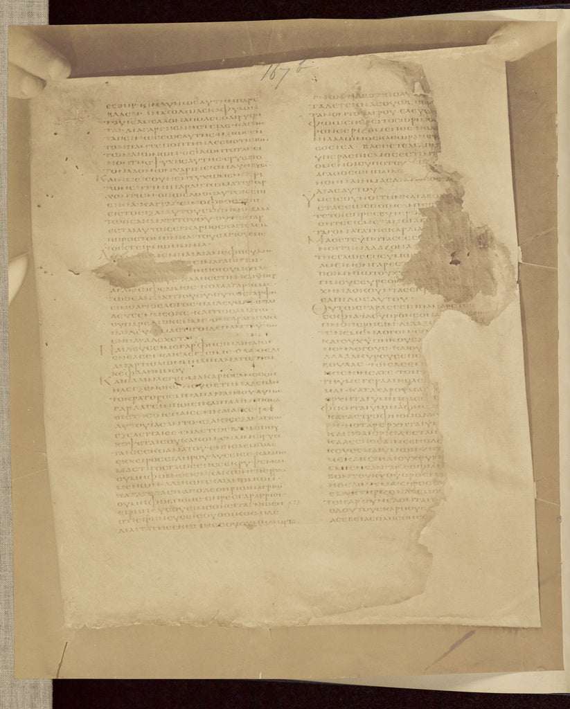 Roger Fenton:[Folio 167, Verso], Poster Print Wall Art