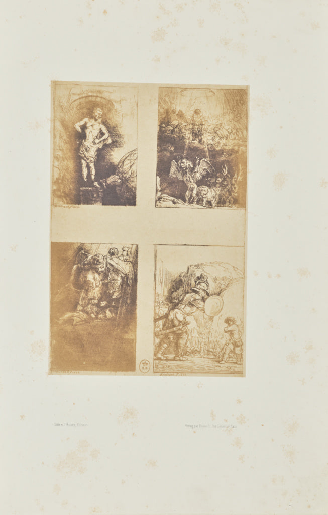 Bisson Frères:[Four illustrations to a Spanish book], Poster Print Wall Art