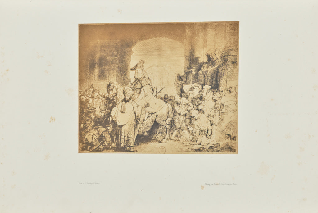 Bisson Frères:[The triumph of Mordecai], Poster Print Wall Art