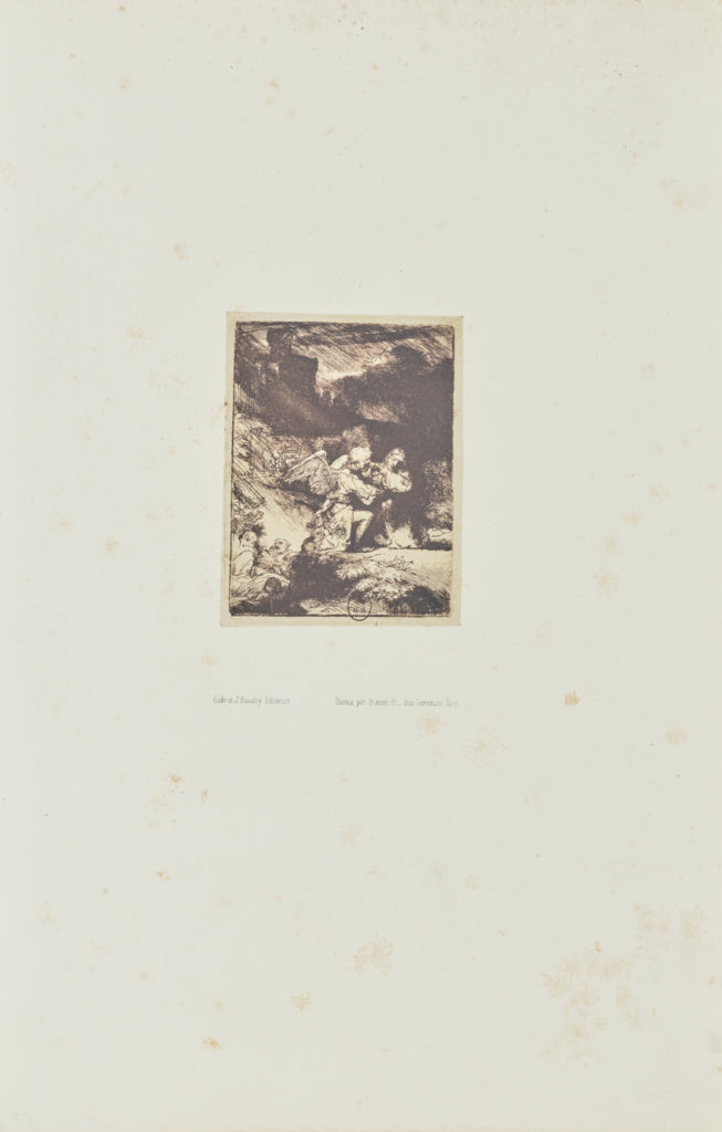 Bisson Frères:[The agony in the garden], Poster Print Wall Art