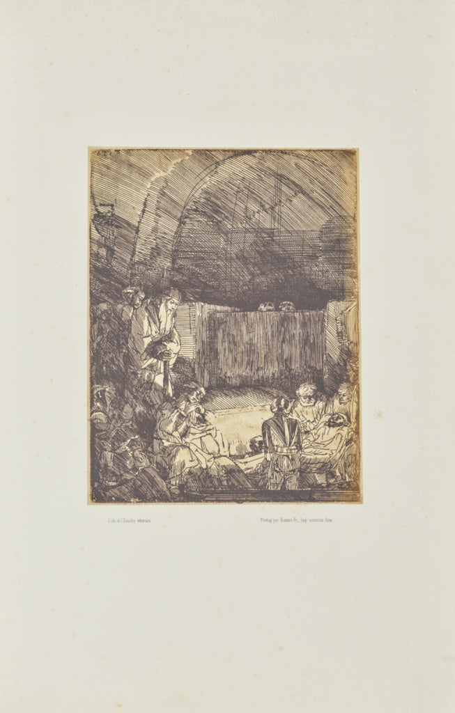 Bisson Frères:[The entombment],16x12"(A3)Poster