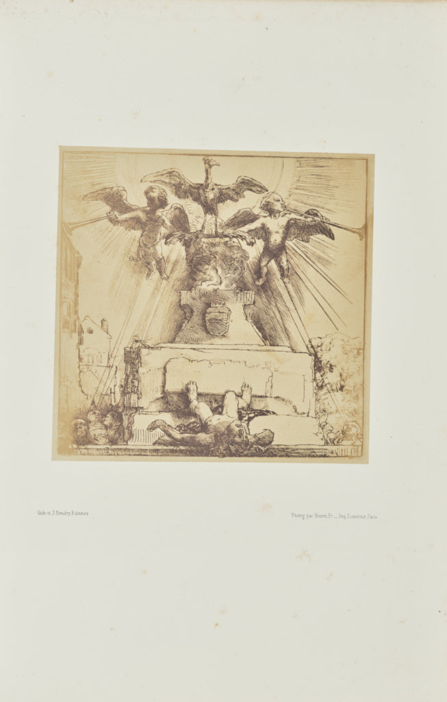 Bisson Frères:[The phoenix or the statue overthrown],16x12"(A3)Poster