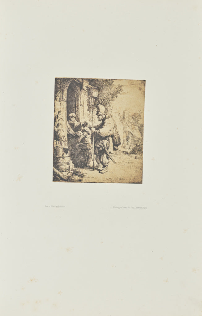 Bisson Frères:[The rat catcher], Poster Print Wall Art