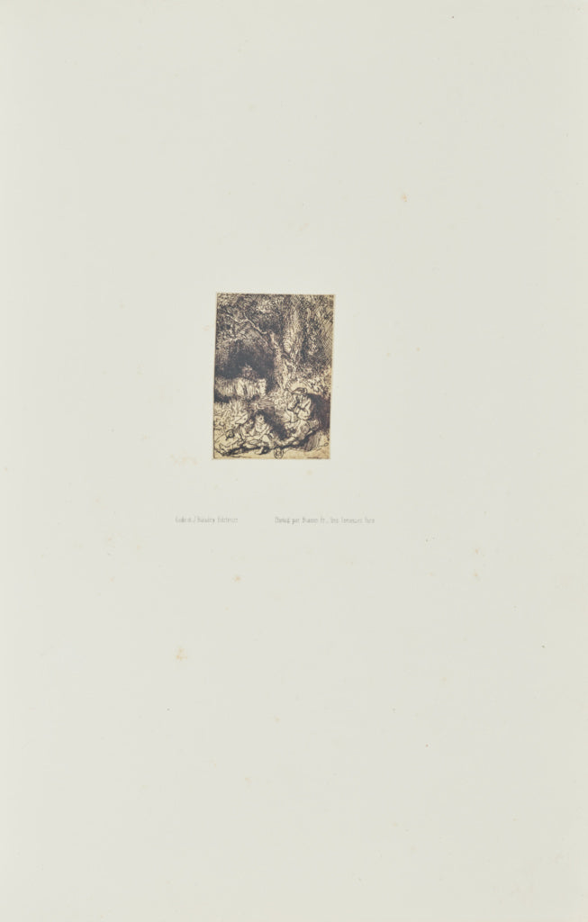 Bisson Frères:[The sleeping herdsman], Poster Print Wall Art