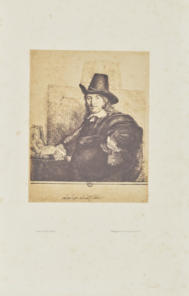 Bisson Frères:[Jan Asselijn, painter (krabbetje)], Poster Print Wall Art
