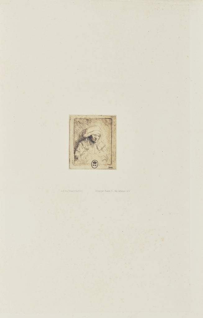 Bisson Frères:[Sick woman with a large white headdress (Sas,16x12
