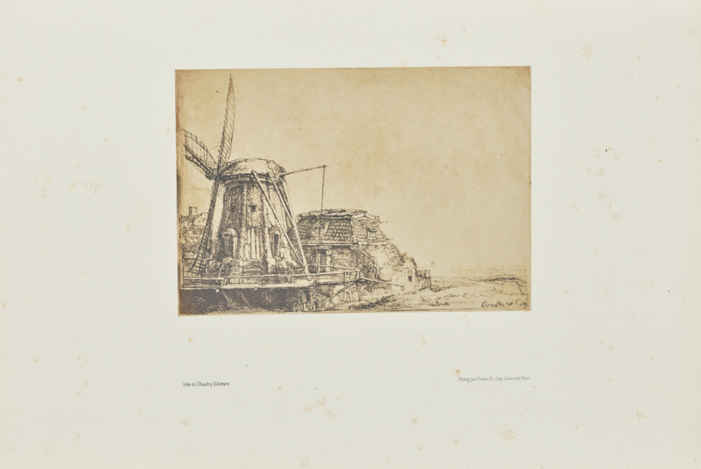 Bisson Frères:[The windmill],16x12"(A3)Poster