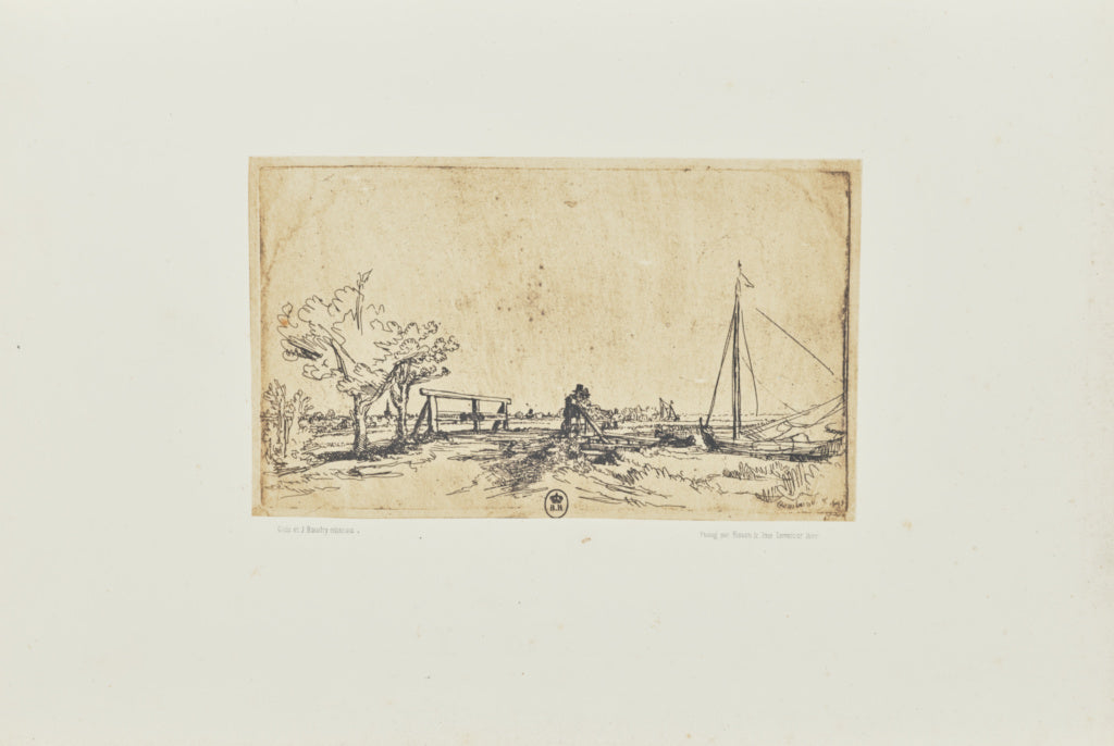 Bisson Frères:[Six's bridge], Poster Print Wall Art