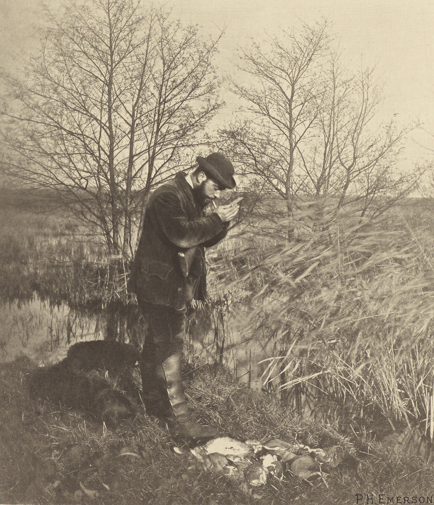 Peter Henry Emerson:At the Covert Corner. [Norfolk.],16x12"(A3)Poster