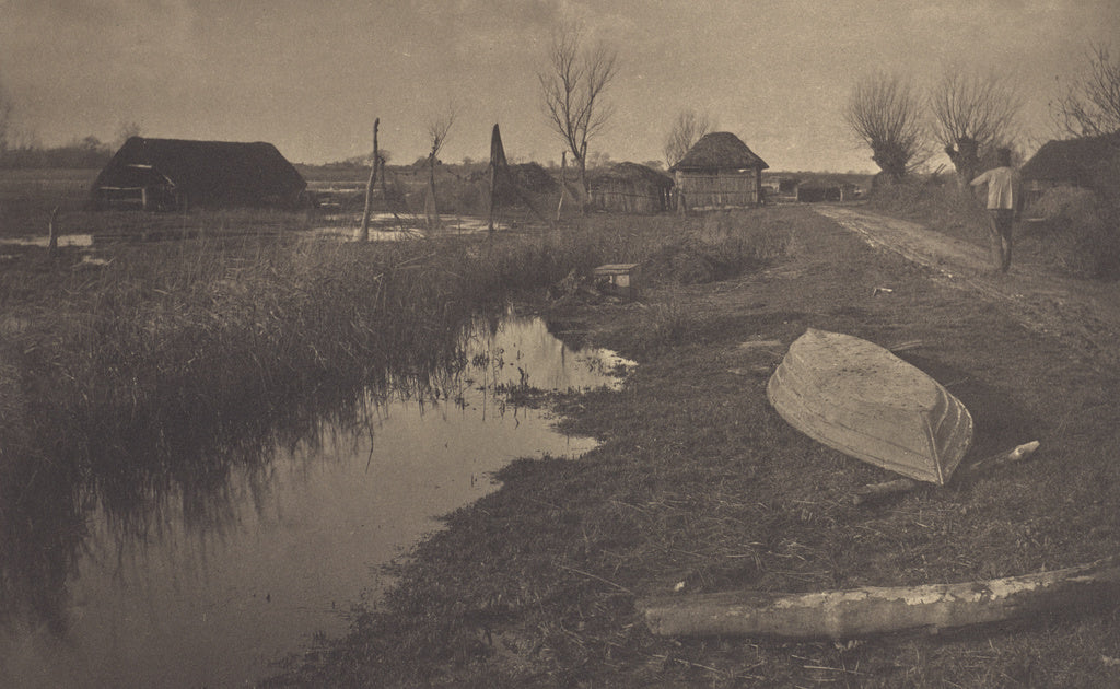 Peter Henry Emerson:'Twixt Land and Water,16x12"(A3)Poster