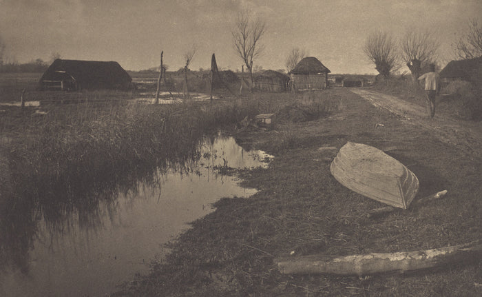 Peter Henry Emerson:'Twixt Land and Water,16x12