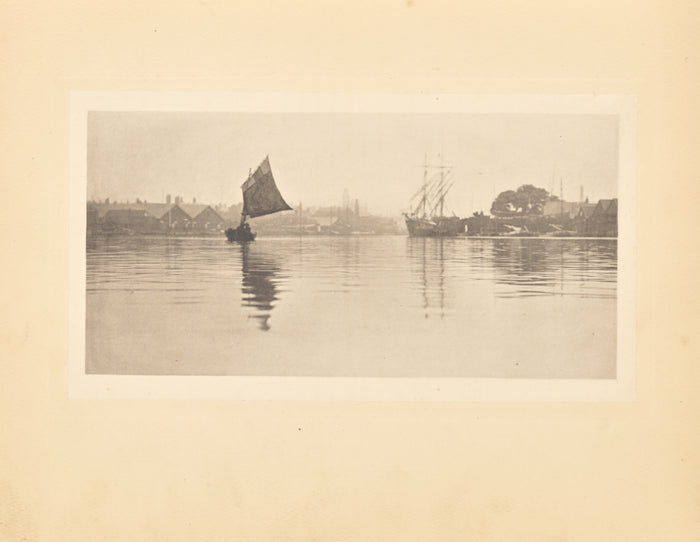 Peter Henry Emerson:On the Flood,16x12