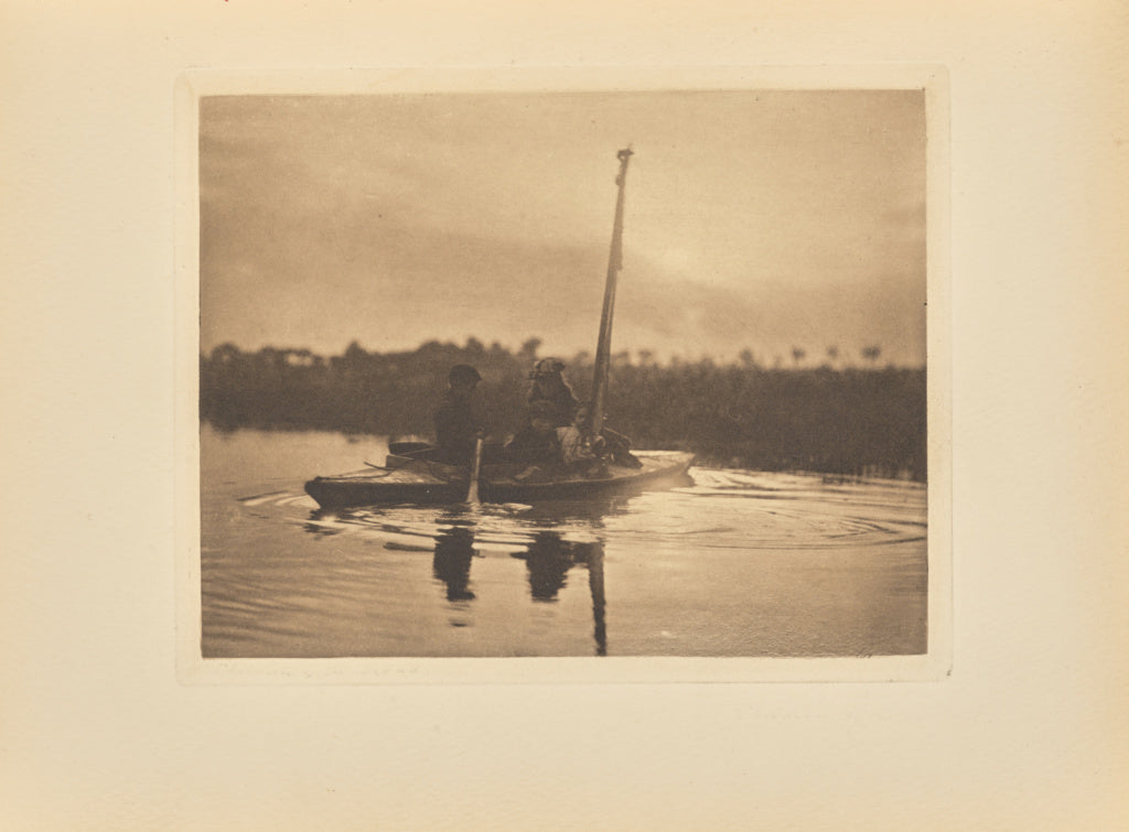 Peter Henry Emerson:[Children of the Broads], Poster Print Wall Art