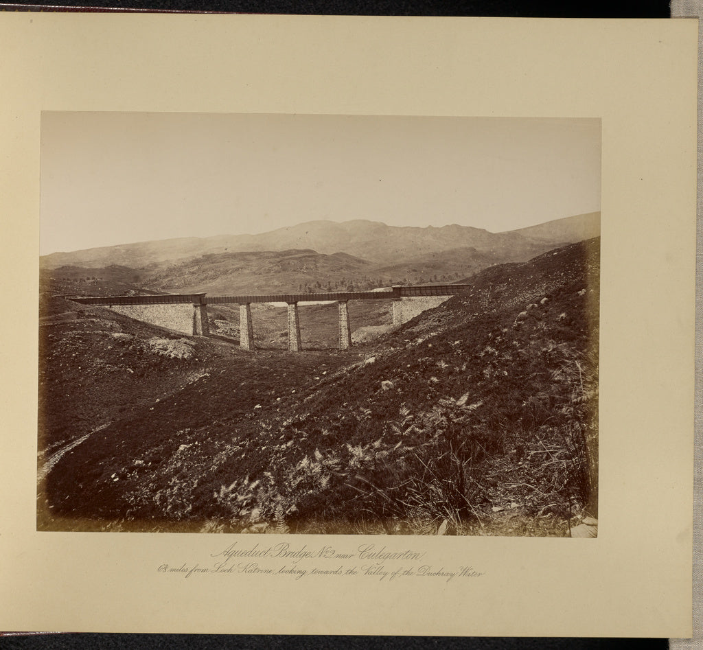 Thomas Annan:Aqueduct Bridge, No. 2, near Culegarton, Poster Print Wall Art