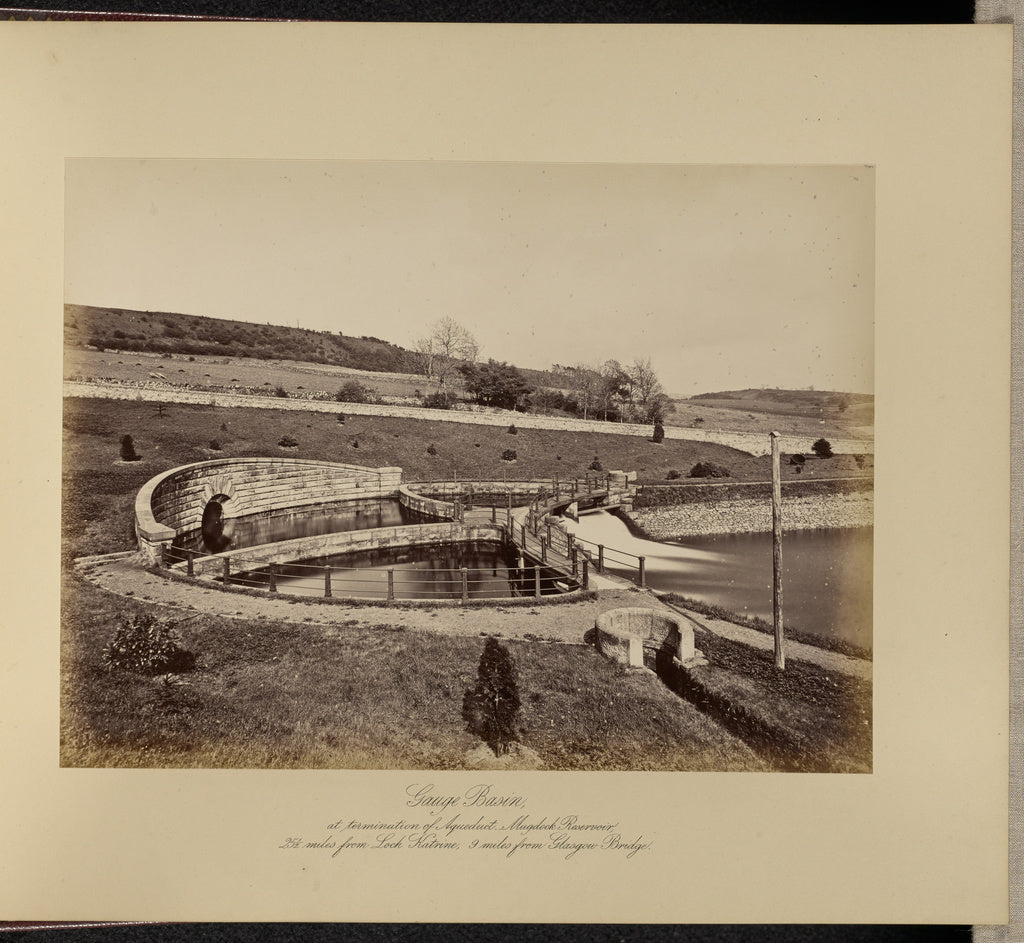 Thomas Annan:Gauge Basin, Poster Print Wall Art