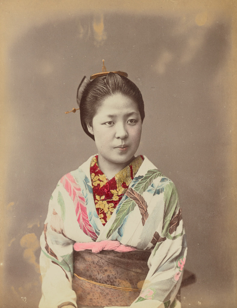 Baron Raimund von Stillfried:[Portrait of a Young Lady], Poster Print Wall Art