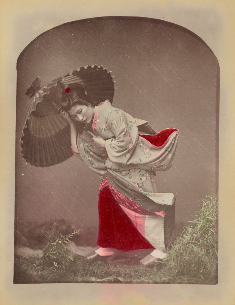 Baron Raimund von Stillfried:Wind Costume, Poster Print Wall Art