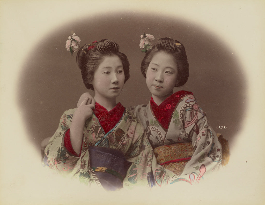 Kusakabe Kimbei:Youth, Poster Print Wall Art