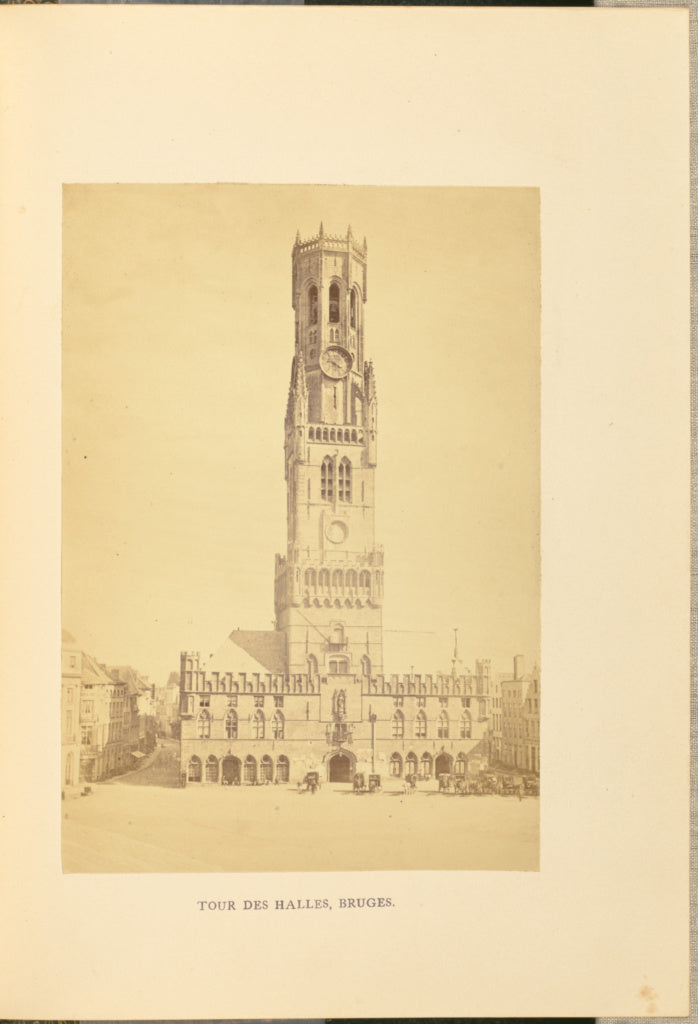 Cundall & Fleming:Tour de halles, Bruges, Poster Print Wall Art