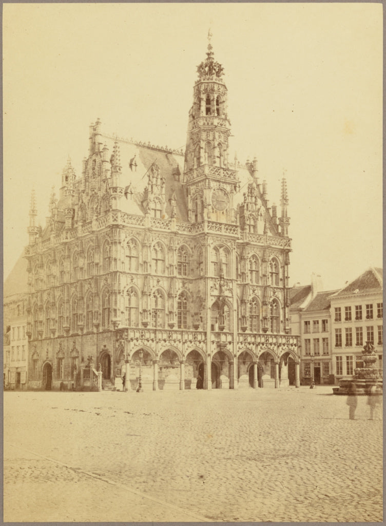 Cundall & Fleming:Hotel de ville, Oudenarde, Poster Print Wall Art