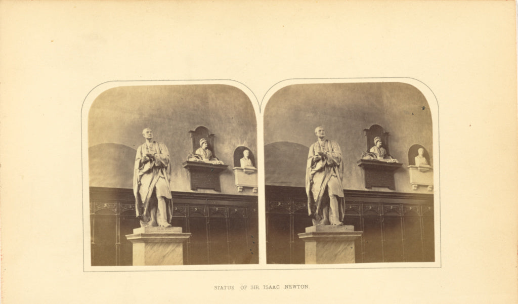 Ernest H. EdwardsPossibly:Statue of Sir Isaac Newton, Poster Print Wall Art