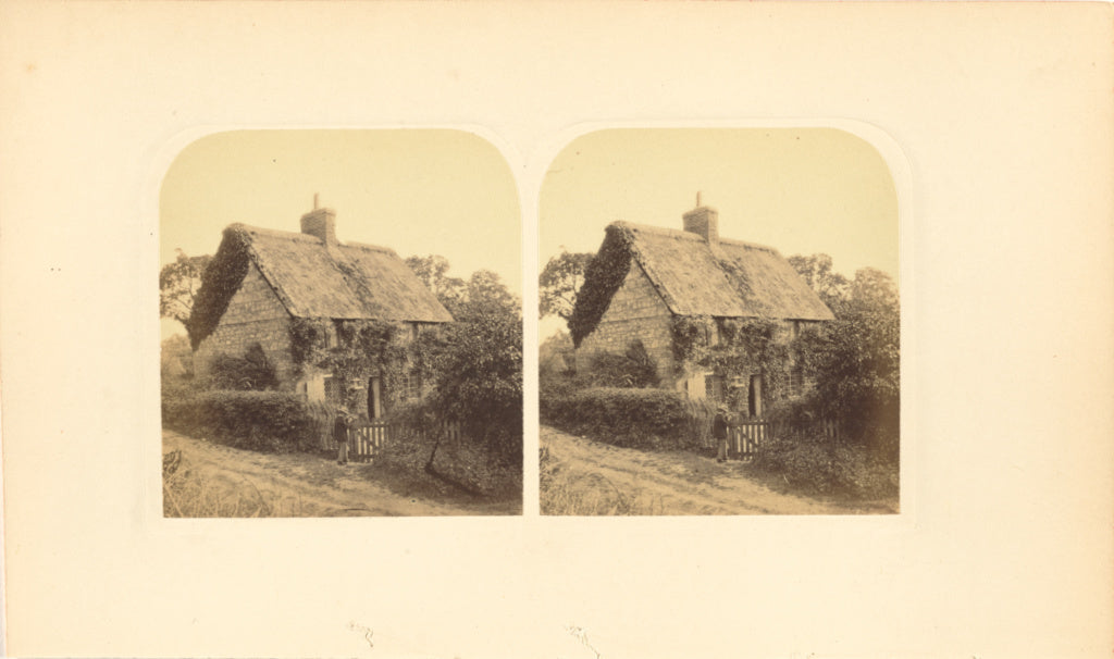 Unknown maker:Cottage at Smallbrook, Isle of Wight, Poster Print Wall Art