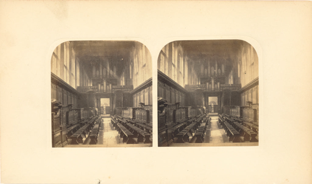 Ernest H. Edwards:Trinity Chapel, Cambridge, Poster Print Wall Art