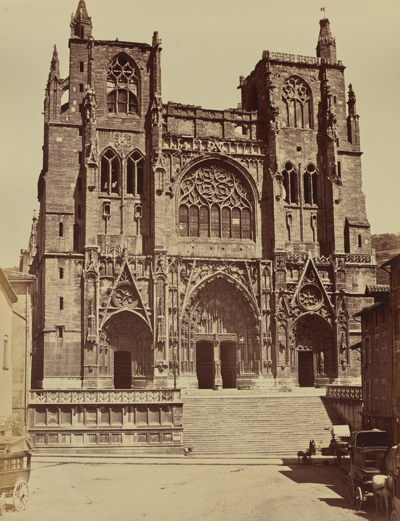 edouard Baldus:Vienne. St Maurice, Poster Print Wall Art