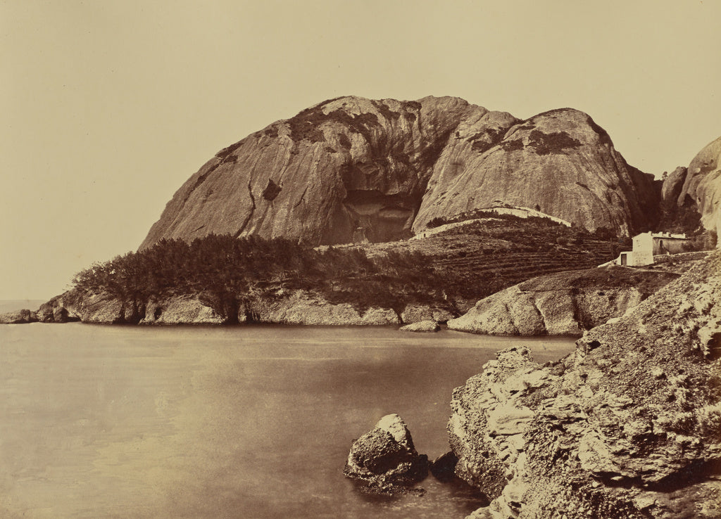 edouard Baldus:La Ciotat. Bec de l'Aigle, Poster Print Wall Art