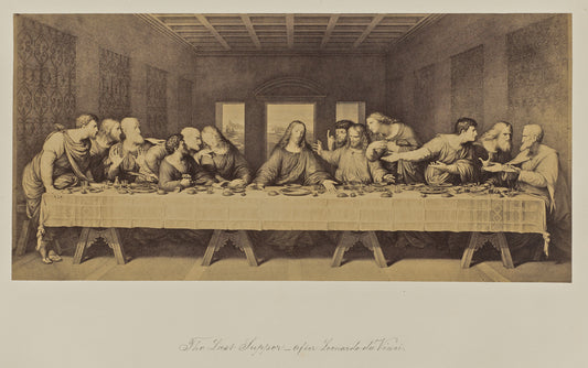 Unknown:The Last Supper - after Leonardo da Vinci.,16x12"(A3)Poster