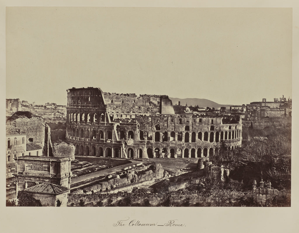 Robert EatonAttributed to:The Colloseum - Rome, Poster Print Wall Art