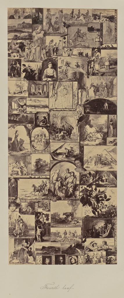 Unknown:Fourth leaf., Poster Print Wall Art
