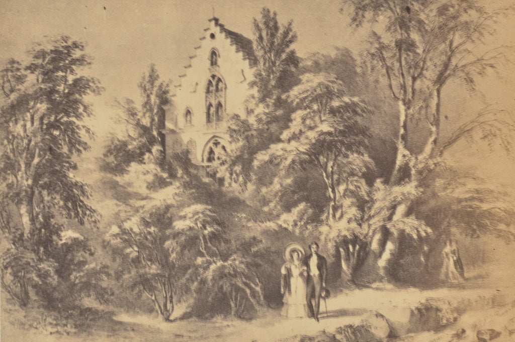 Unknown:Rosenau - the birth place of Prince Albert., Poster Print Wall Art
