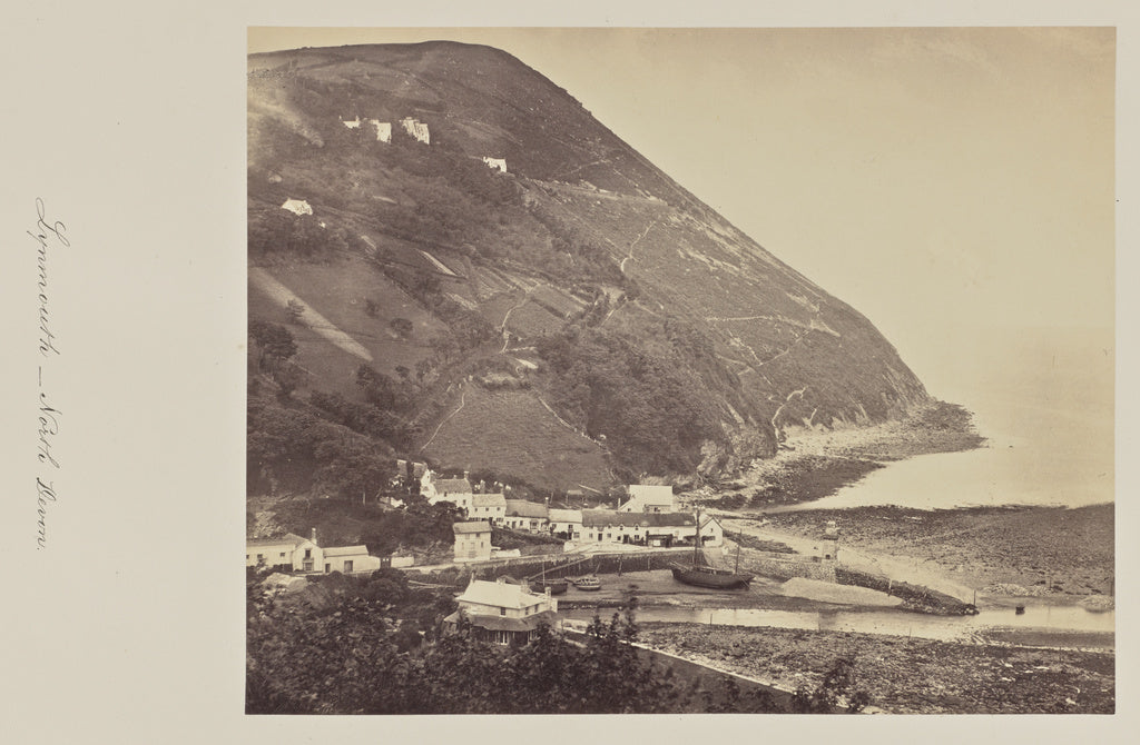 Francis BedfordAttributed to:Lynmouth - North Devon., Poster Print Wall Art