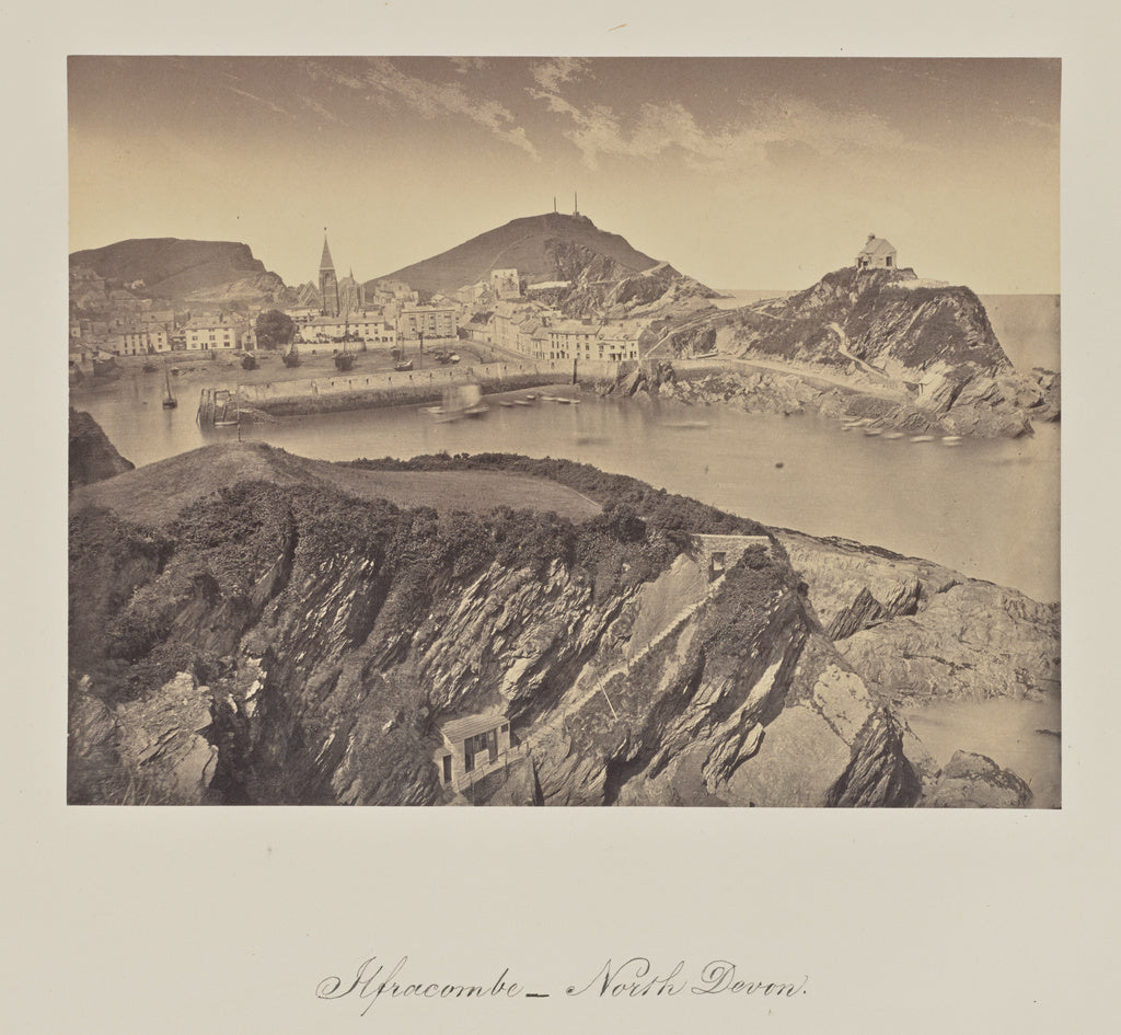 Francis BedfordAttributed to:Ilfracombe - North Devon., Poster Print Wall Art