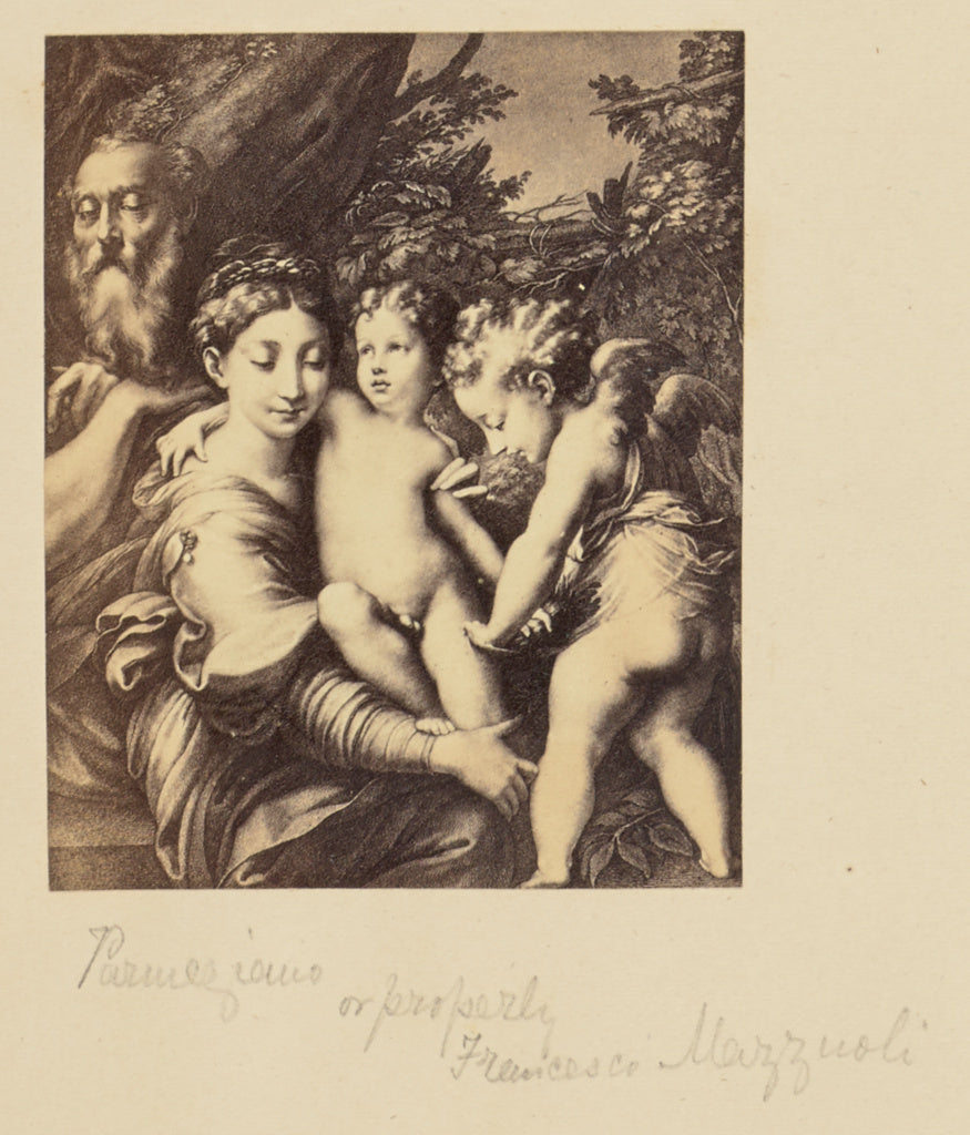 Unknown:Parmegiano [sic] or Properly Francesco Mazzuoli, Poster Print Wall Art
