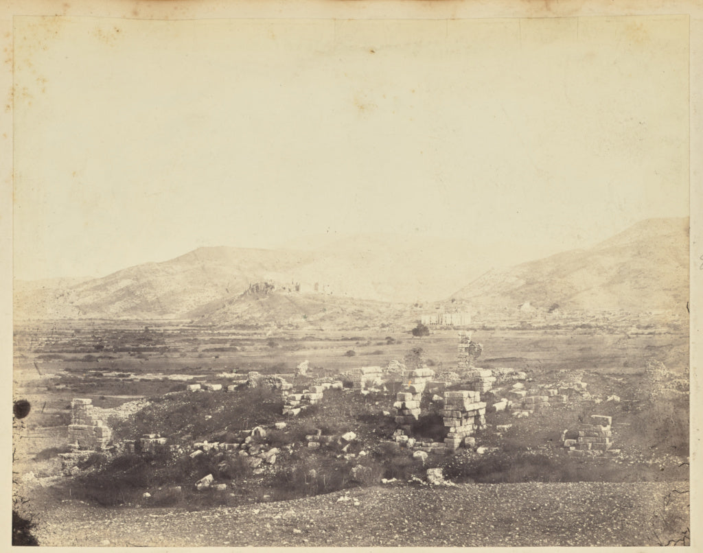 Unknown:Ephesus. General View Looking Over the Stadium towar, Poster Print Wall Art