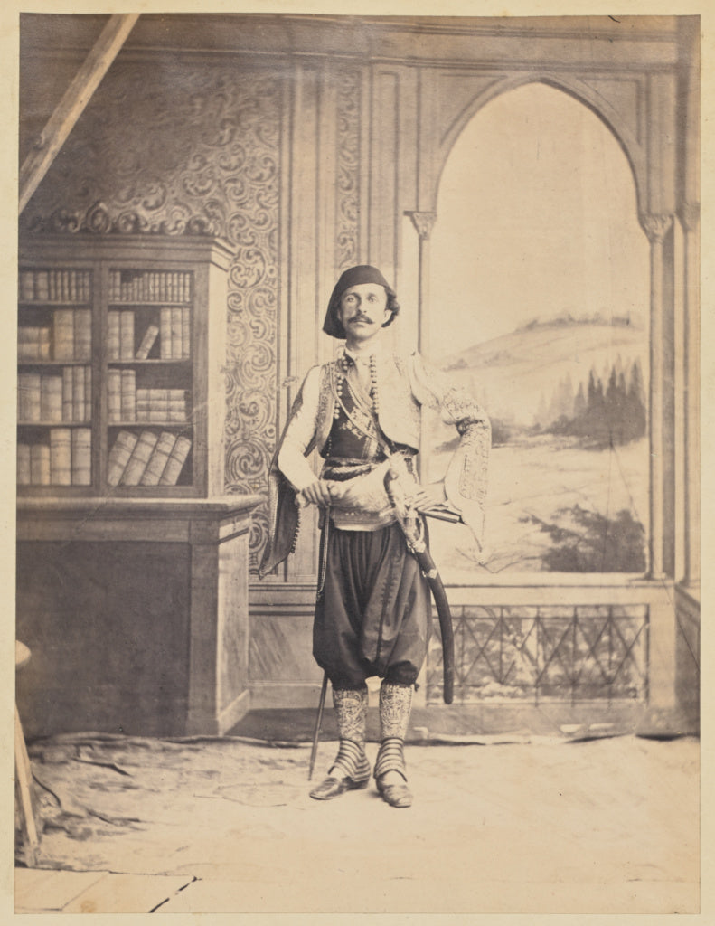 Unknown:[Portrait of a man], Poster Print Wall Art