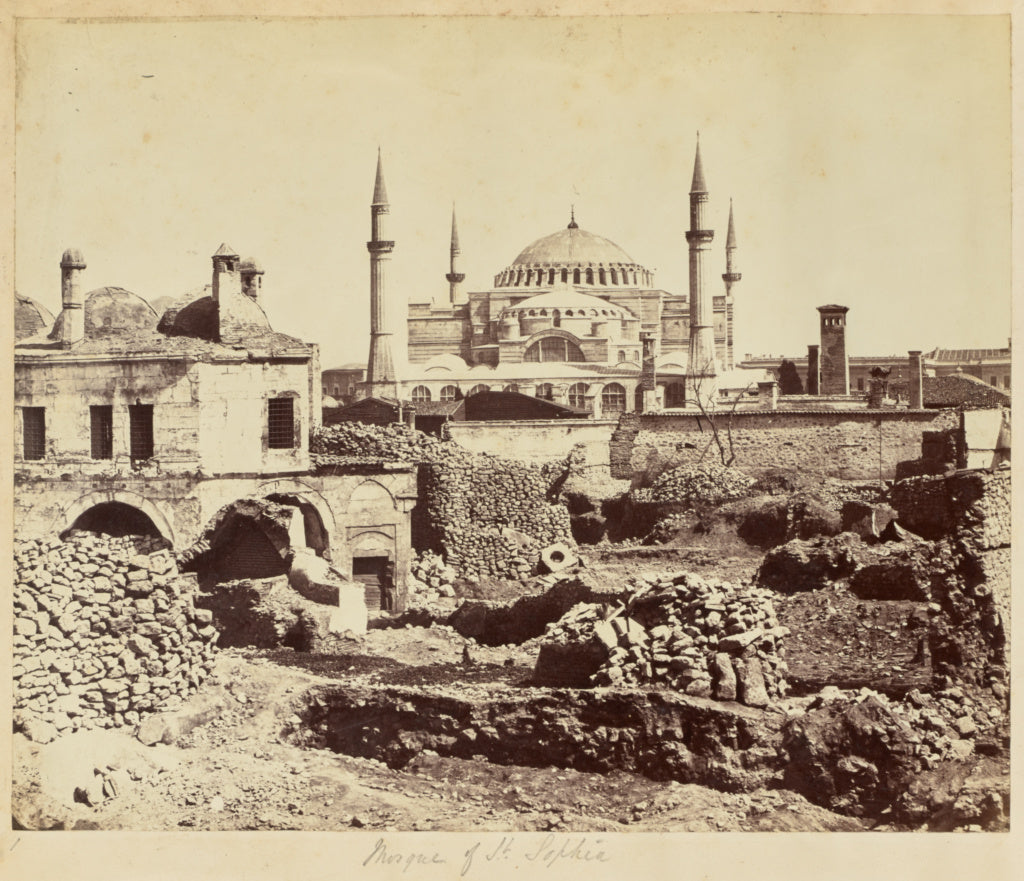 Unknown:Sainte Sophie, Poster Print Wall Art